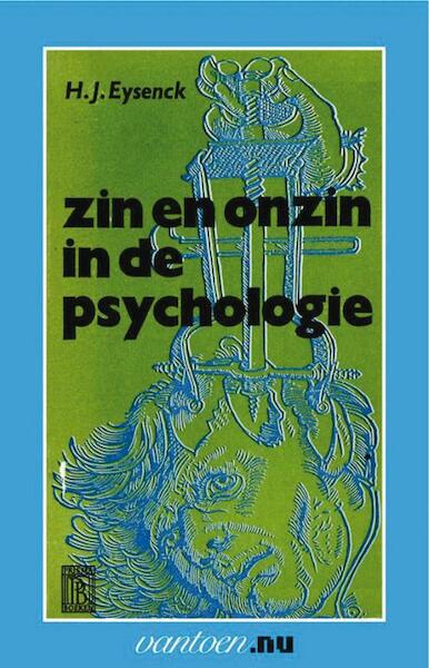 Zin en onzin in de psychologie - Eysenck (ISBN 9789031505265)