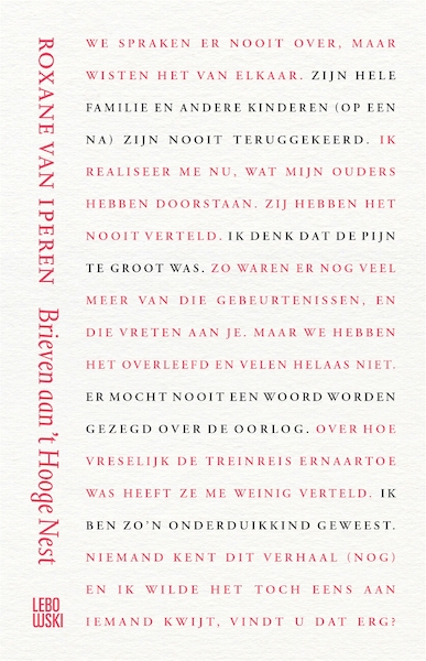Brieven aan 't Hooge Nest - Roxane van Iperen (ISBN 9789048862986)
