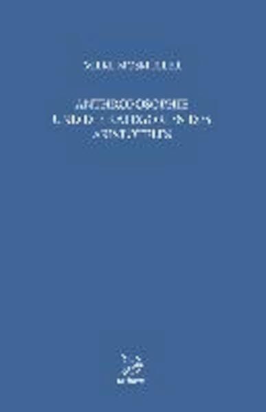 Anthroposophie und die Kategorien des Aristoteles - Mieke Mosmuller (ISBN 9783000453106)