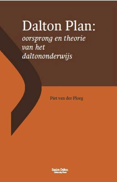 Dalton Plan - Piet van der Ploeg (ISBN 9789490239022)