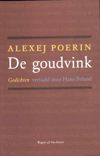 De goudvink - Alexej Poerin (ISBN 9789076569253)