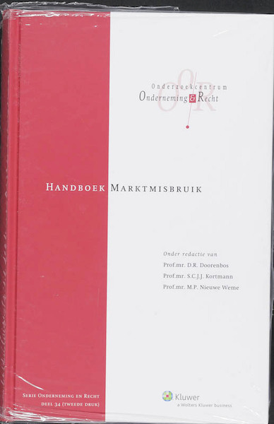 Marktmisbruik - (ISBN 9789013051254)