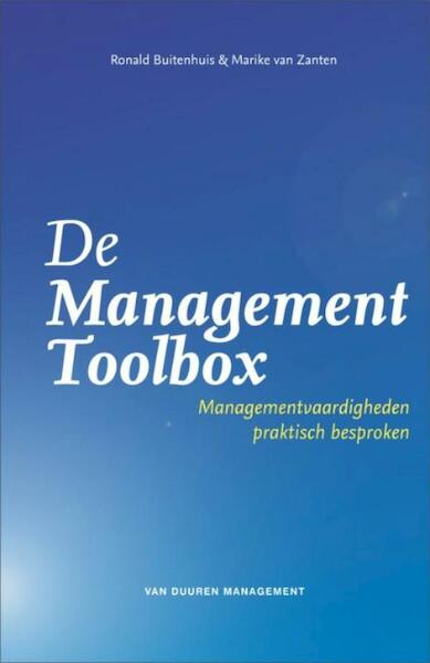 De Management Toolbox - Ronald Buitenhuis, Marike van Zanten (ISBN 9789089650801)