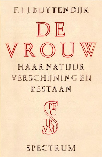Vrouw - F.J.J. Buytendijk (ISBN 9789031506569)
