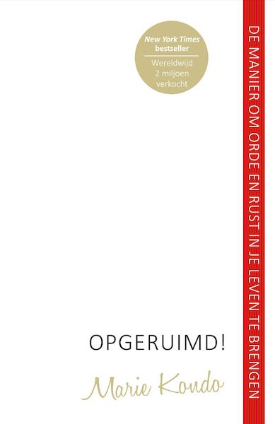 Opgeruimd ! - Marie Kondo (ISBN 9789044973457)