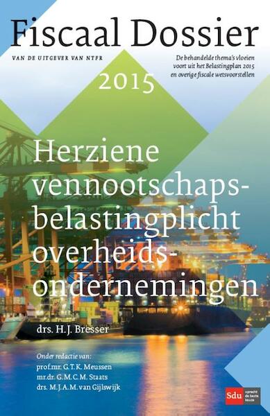 Herziene vennootschapsbelastingplicht overheidsondernemingen - H.J. Bresser (ISBN 9789012394864)