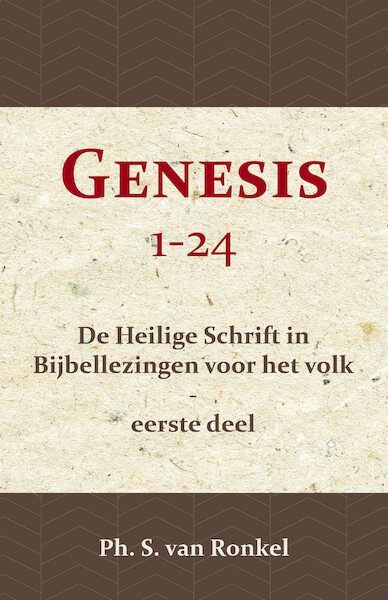 Genesis 1-24 - Ph. S. van Ronkel (ISBN 9789057194993)