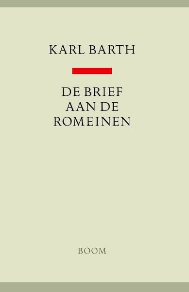 Brief aan de Romeinen - Karl Barth (ISBN 9789024437955)