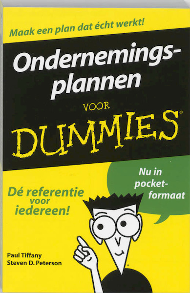 Ondernemingsplan voor Dummies - P. Tiffany, S.D. Peterson, Steven D. Peterson (ISBN 9789043008518)