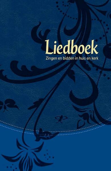 Liedboek - blauw kunstleer - (ISBN 9789491575037)