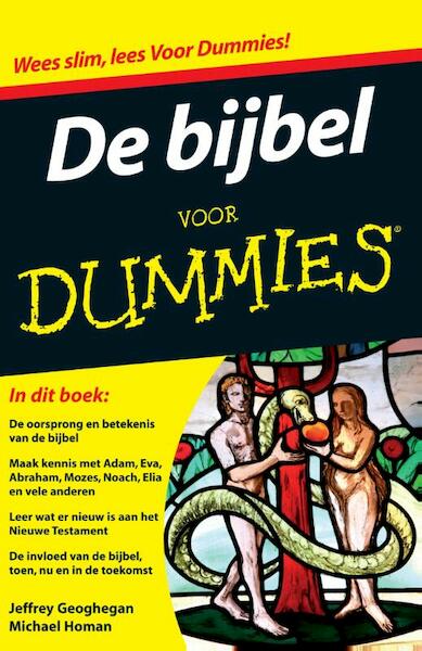 De bijbel voor Dummies - Jeffrey Geoghegan, Michael Homan (ISBN 9789043026758)