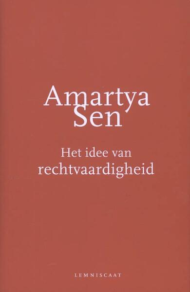 Het idee van rechtvaardigheid - Amartya Sen (ISBN 9789047704638)