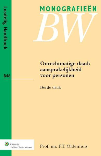 Onrechtmatige daad - F.T. Oldenhuis (ISBN 9789013127621)