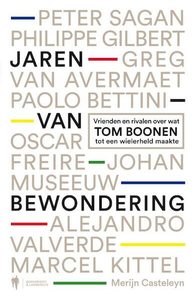 Jaren van Bewondering - Merijn Casteleyn (ISBN 9789089317742)