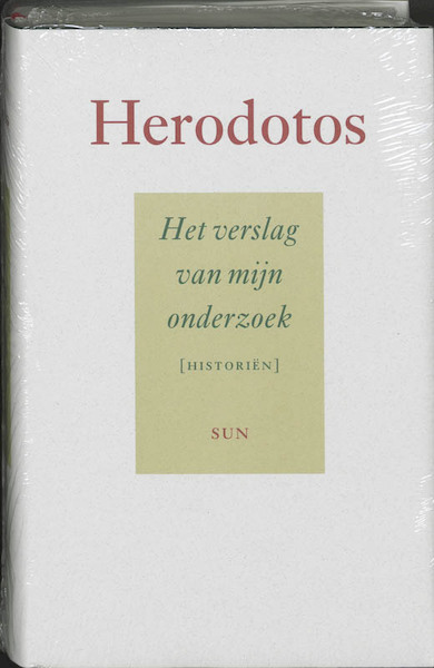 Het verslag van mijn onderzoek - Herodotos (ISBN 9789061684503)