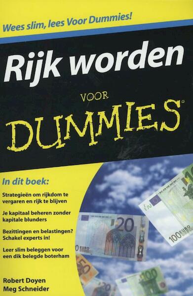Rijk worden voor dummies - Robert Doyen, Meg Schneider (ISBN 9789043025546)
