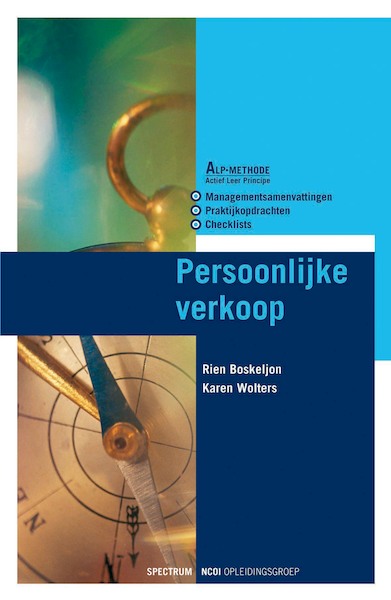 Persoonlijke verkoop - R. Boskeljon, K. Wolters (ISBN 9789027414175)