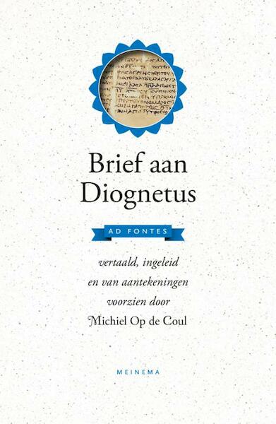 Brief aan Diognetus - (ISBN 9789021143682)