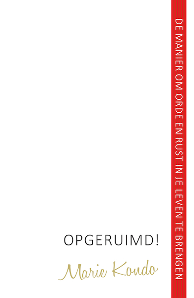 Opgeruimd! - Marie Kondo (ISBN 9789400505629)