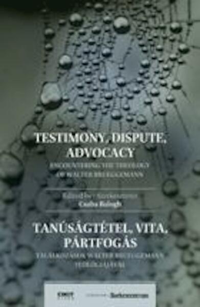 Testimony, dispute, advocacy - (ISBN 9789023928492)