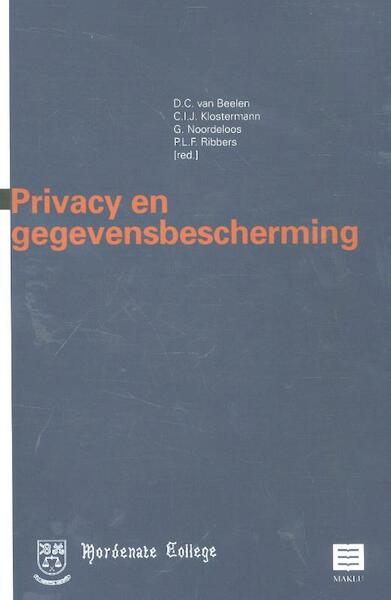 Privacy en gegevensbescherming - (ISBN 9789046607763)