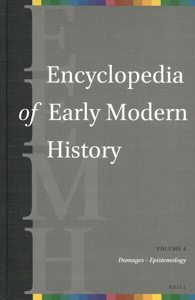Encyclopedia of Early Modern History, volume 4 - (ISBN 9789004269828)