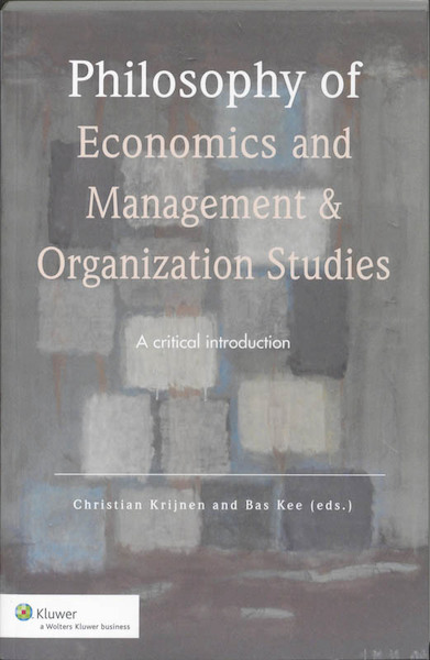 Philosophy of economics and management & organization studies - (ISBN 9789013063011)