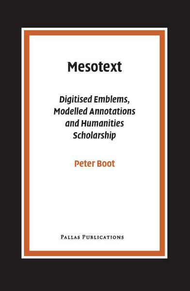 Mesotext - Peter Boot (ISBN 9789085550525)