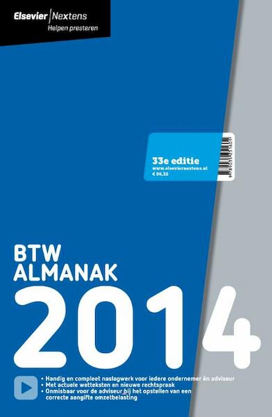 Elsevier BTW almanak / 2014 - M. Ameziane, J.A.M. van Blijswijk, F.J. Dijkhuizen, N. van Duijn (ISBN 9789035251700)