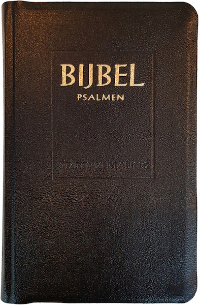 Psalmen 12 gezangen zwart kunstleer goudsnee index - (ISBN 9789065391353)