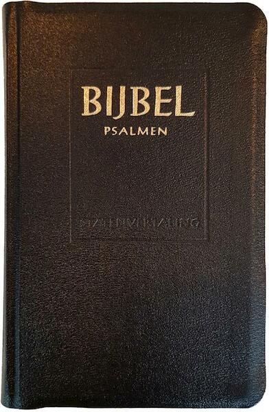 Psalmen 12 gezangen zwart leer goudsnee - (ISBN 9789065391360)