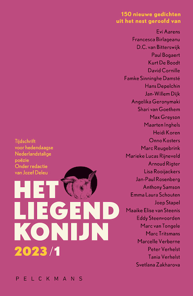 Het Liegend Konijn (jg. 21 nr. 1) - Jozef Deleu (ISBN 9789463374101)