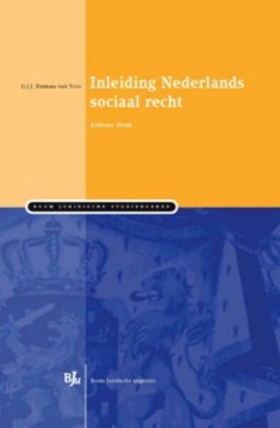 Inleiding Nederlands sociaal recht - Guus Heerma van Voss (ISBN 9789089744197)