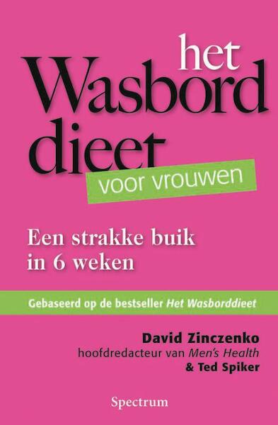 Wasborddieet voor vrouwen - David Zinczenko (ISBN 9789000313648)