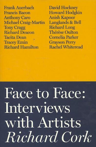 Face to Face - Richard Cork (ISBN 9781849763240)