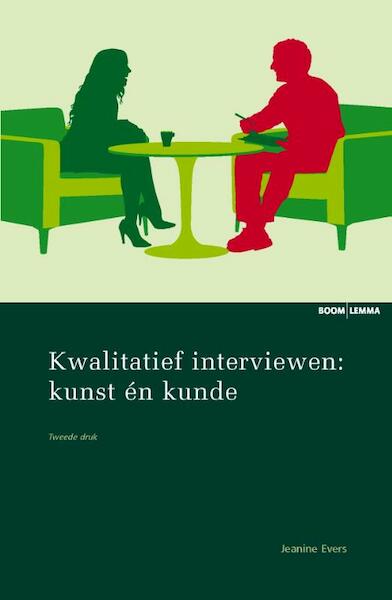 Kwalitatief interviewen - Jeanine Evers (ISBN 9789089538161)