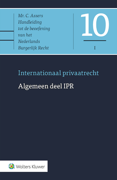 Asser 10-I Algemeen deel IPR - A.P.M.J. Vonken (ISBN 9789013141801)