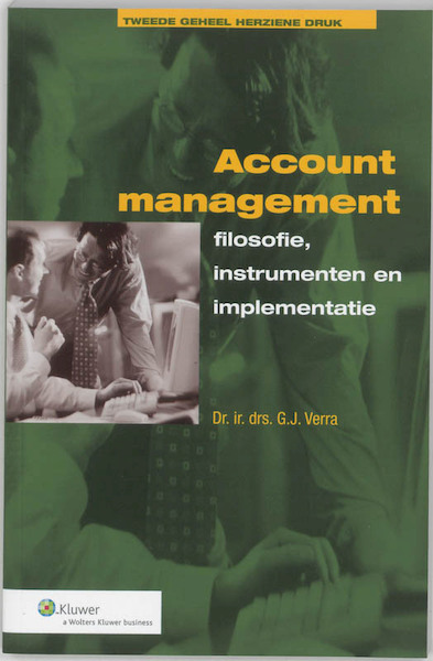 Account management - G.J. Verra (ISBN 9789013007237)