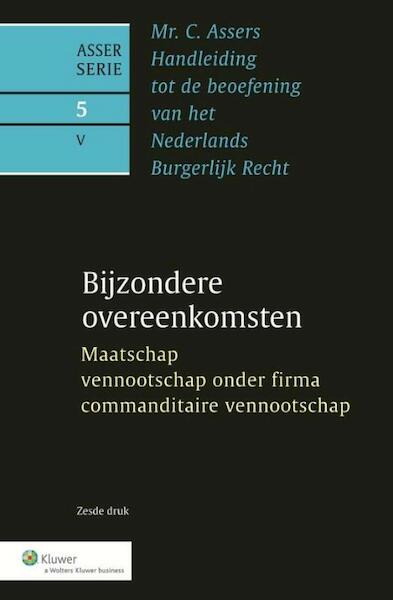Asser 5-V Maatschap, vennootschap onder firma, comm. vennootschap - (ISBN 9789013100754)