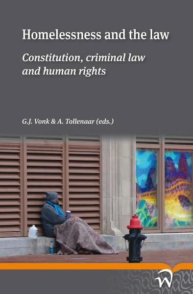 Homelessness and the law - (ISBN 9789462400948)