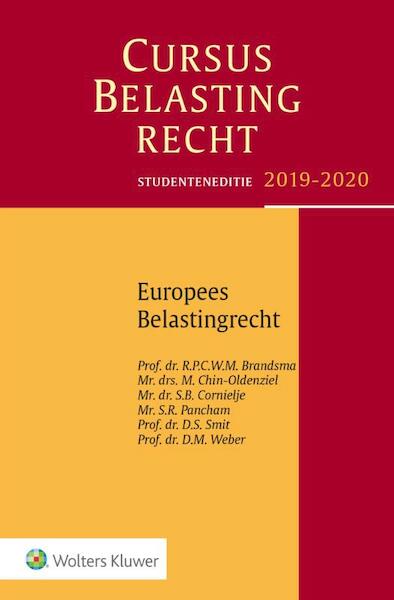 Studenteneditie Cursus Belastingrecht Europees belastingrecht 2019-2020 - R.P.C.W.M. Brandsma (ISBN 9789013153286)