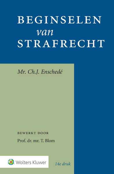 Beginselen van strafrecht - Ch. J. Enschedé (ISBN 9789013128338)