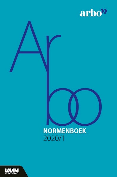 Arbonormenboek 2020/1 - (ISBN 9789462156685)