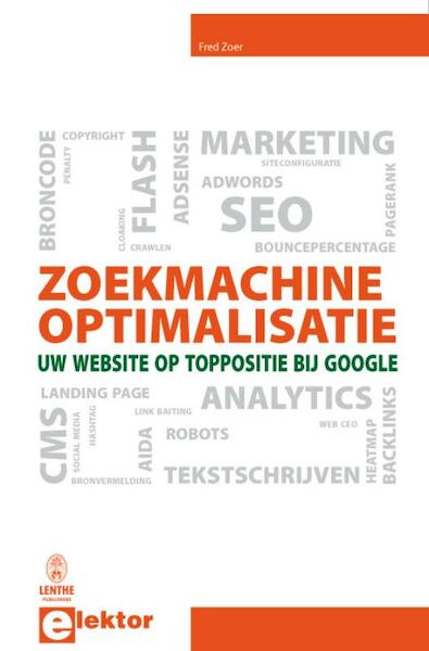 Zoekmachine optimalisatie - Fred - Zoer, Fred Zoer (ISBN 9789053811016)