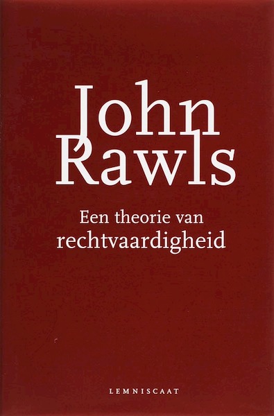 Een theorie van rechtvaardigheid - John Rawls (ISBN 9789056376956)