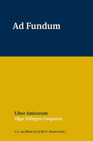 Ad fundum - (ISBN 9789462403147)