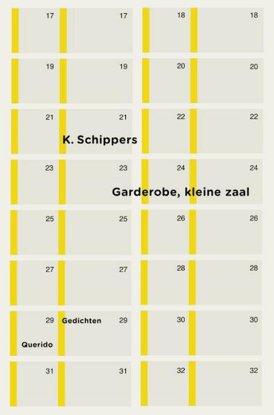 Garderobe, kleine zaal - K. Schippers (ISBN 9789021407388)