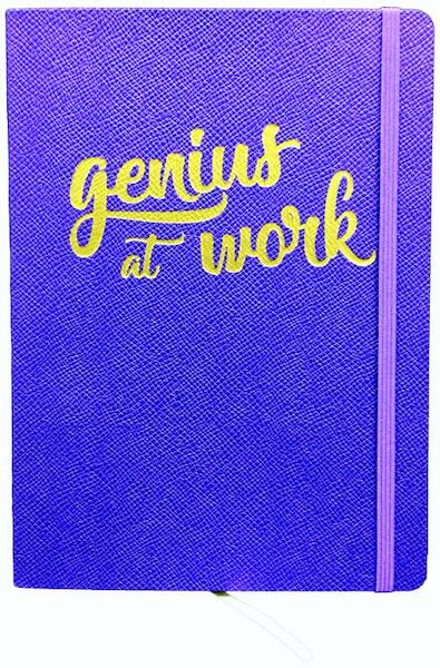 A5 flexi journal genius at work - purple - (ISBN 5051237069112)