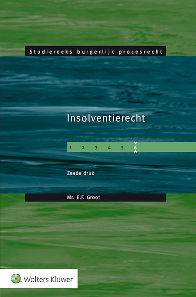 Insolventierecht - E.F. Groot (ISBN 9789013161687)