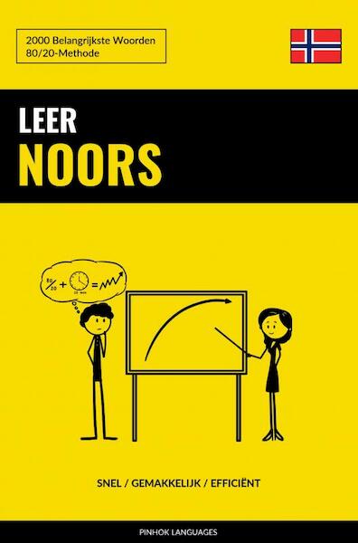 Leer Noors - Snel / Gemakkelijk / Efficiënt - Pinhok Languages (ISBN 9789403632698)